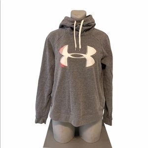 Under Armour Large Hooded Grey Sweatshirt